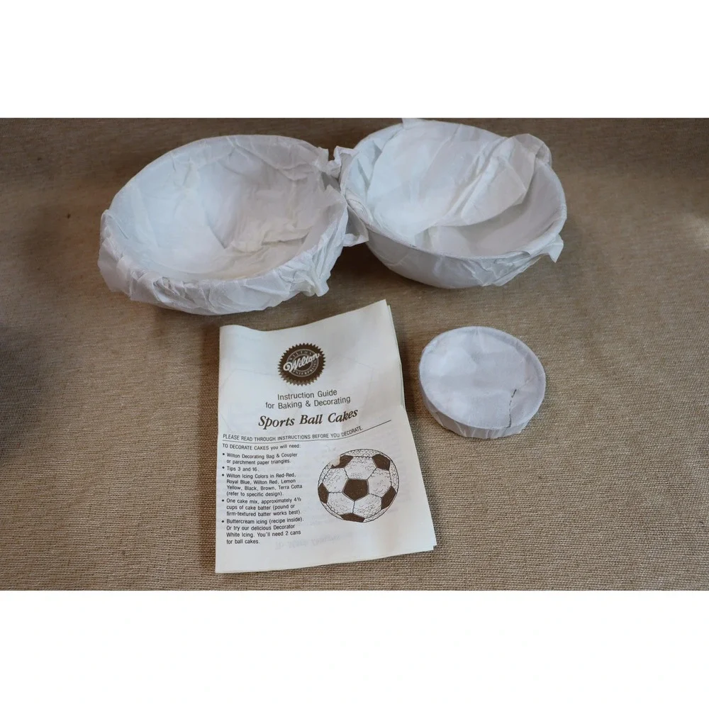 Vintage Wilton Sports Ball Cake Pan in Original Box